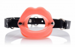 Master Series Silicone Adjustable Oral Training Gag Black