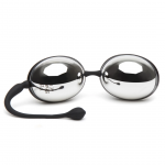Fifty Shades of Grey Inner Goddess Silver Kegel Ball Set 67g Black/Silver