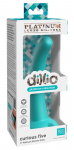 Dillio Platinum Curious Five Teal 14.6cm Silicone Intimate Device
