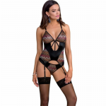 Casmir Lagerta Corset L/XL - Elegant Adjustable Lace Design