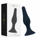Intense Anal Level 4 Black 15.5 cm - Advanced Silicone Plug