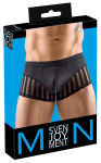 Svenjoyment Soft Microfibre Men's Pants with Front Zip L Black