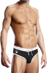 Prowler Swim Brief Black L - Classic Fit Swimwear for Men