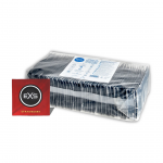 EXS Strawberry Flavoured Latex Condoms 100-Pack - Sweet Scented, Red, Large