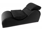 Liberator Esse Lounger - Ergonomic Intimate Furniture with Headrest, Black