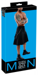 Svenjoyment Kilt Black XL - Classic Pleated Skirt with Detachable Pocket