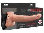 Pipedream Fetish Fantasy Strap-On 9" Vibrating System, Adjustable, Black