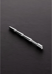 Rider Stainless Steel Intimate Plug with Decorative Jewel, Medium