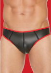 Ouch! Neoprene Jockstrap S/M - Adjustable Waist, Black