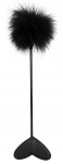 You2Toys Sensual Dual-Ended Feather Wand Black 25cm
