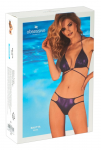 Obsessive Balitta Bikini L Shiny Purple Two-Piece Swimwear Set