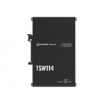 Teltonika DIN Rail Switch | TSW114 | Unmanaged | Wall-mountable | Gigabit Ethernet (copper) ports quantity 5 | Power supply type