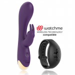 Treasure Laurence Dual-Motor Intimate Device with WatchMe Wireless, 17.5cm, Pink