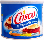 Crisco All-Vegetable Shortening 16 oz 453g - Multi-Purpose Fat-Based Formula