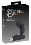 Rebel P-Spot Vibrator Curved Silicone Black 11 cm - Prostate Massager