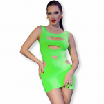 Chilirose CR 4621 Green Seamless Mini Dress S/M - Versatile & Sleek Design