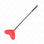 KINK Red Heart-Shaped Paddle 33x10 cm - Faux Leather Impact Accessory