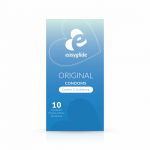 EasyGlide Original Natural Latex Condoms 10 pcs Anatomical Fit