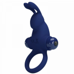 Pretty Love Jiro Intimate Ring with 10-Vibration System Blue