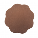 Bye Bra Fabric Nipple Covers Brown One-Size - Reusable & Water Resistant