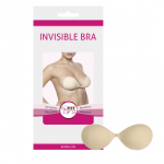 Bye Bra Invisible Bra Cup D Nude - Reusable Adhesive Support
