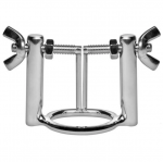 Metal Hard Stainless Steel Glans Ring with Adjustable Urethral System