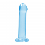 RealRock Crystal Clear 17 cm Model with Suction Cup - Transparent Design
