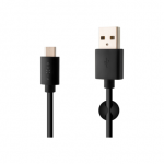 Fixed USB/USB-C 2m juodas