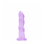 REALROCK Crystal Clear Intimate Device 17 cm with Suction Cup Transparent
