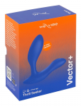 We-Vibe Vector+ Intimate Wellness Device Royal Blue Bluetooth App Control