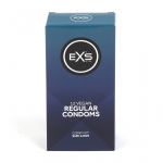 EXS Regular 12-Pack - Classic Thin Latex Protection, 54 mm, Flared Shape