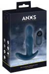 ANOS RC Rotating Plug with Remote - Black, 13.3 cm, Silicone