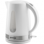 Gorenje | Kettle | K17WE | Electric | 2200 W | 1.7 L | Plastic/Metal | 360&deg; rotational base | White