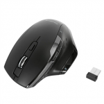 Targus | Antimicrobial Ergo Mouse | AMW584GL | Wireless | 2.4 Ghz | Black