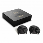 Bijoux Indiscrets Burlesque Pasties Bow Black - Decorative Adhesive Set