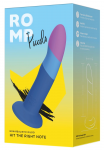 ROMP Piccolo Silicone Intimate Device with Suction Base, 14 cm, Purple