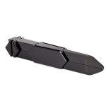 LOCKINK Adjustable Whip Black - Durable Synthetic Leather Model