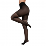 Bye Bra Control Slim 40 Den Black L Shaping Tights Italian Design