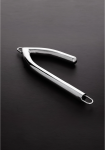 Master Series Stainless Steel Bondage Hook with Dual Attachment Rings