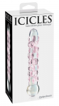 Pipedream Icicles No. 7 Glass Massage Rod with Textured Surface 17.8 cm
