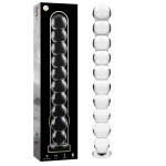 Ibiza Nebula Series Model 22 Glass Intimate Device Clear 21.5cm