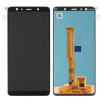 Samsung A750 A7 2018 Ekranas su lietimui jautriu stikliuku juodas OLED