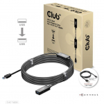 USB 3.2 Repeater Kabelis 15m (M/F) CLUB3D