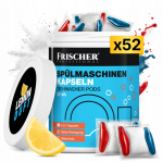 Frischer 3-in-1 indaplovės kapsulės, 52 vnt.