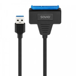 SAVIO AK-68 USB-A 3.1 Gen 1 (M) - SATA (F) adapteris