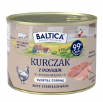 BALTICA SMAKI REGION&Oacute;W Suaugusiųjų katė, vi&scaron;tiena su kalakutiena 185g