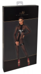 Noir Handmade Jumpsuit S Black Transparent Powerwetlook Design