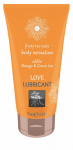 Love Lubricant Water-Based Gel Mango & Green Tea Edible 100ml