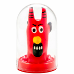 CONDOMERIE Red Devil Hand-Painted Decorative Latex Model, Art Edition