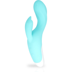 MIA Dresde Vibrator Turquoise - Dual Motor, Waterproof, 19.2 cm